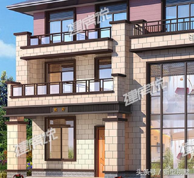 三層農(nóng)村別墅設(shè)計(jì)圖，帶電梯車庫(kù)酒窖，這樣的戶型算是很豪華了