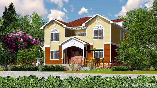 4款二層鄉(xiāng)村別墅戶型設(shè)計(jì)圖，看看哪套合你口味