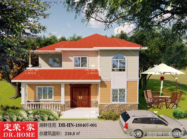 4款二層鄉(xiāng)村別墅戶型設(shè)計(jì)圖，看看哪套合你口味