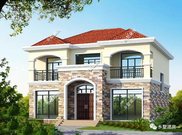 農(nóng)村別墅設(shè)計圖，11X12米，造價經(jīng)濟(jì)，設(shè)計合理