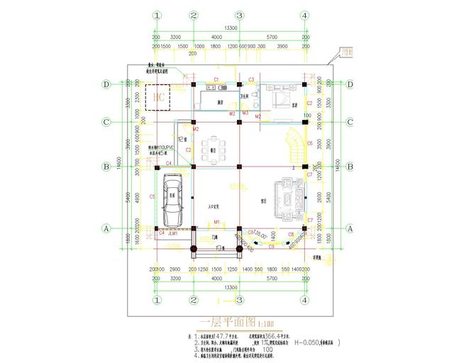 三層復(fù)式別墅設(shè)計圖帶車庫，帶屋頂花園，非常適合農(nóng)村自建