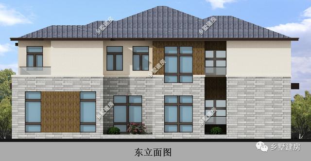 這款現(xiàn)代風(fēng)格的農(nóng)村別墅設(shè)計圖，讓大家一起看一看，農(nóng)村自建房，可以有多美