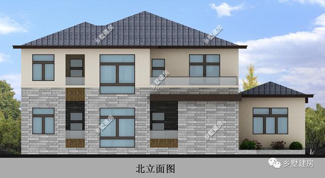 這款現(xiàn)代風(fēng)格的農(nóng)村別墅設(shè)計圖，讓大家一起看一看，農(nóng)村自建房，可以有多美