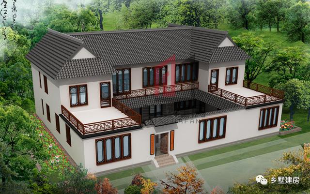 這款現(xiàn)代風(fēng)格的農(nóng)村別墅設(shè)計圖，讓大家一起看一看，農(nóng)村自建房，可以有多美