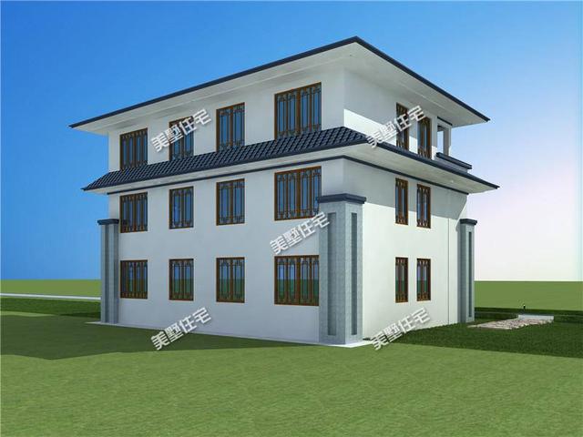 中式農(nóng)村別墅設(shè)計圖，美觀經(jīng)典又實用，喜歡的建起來！