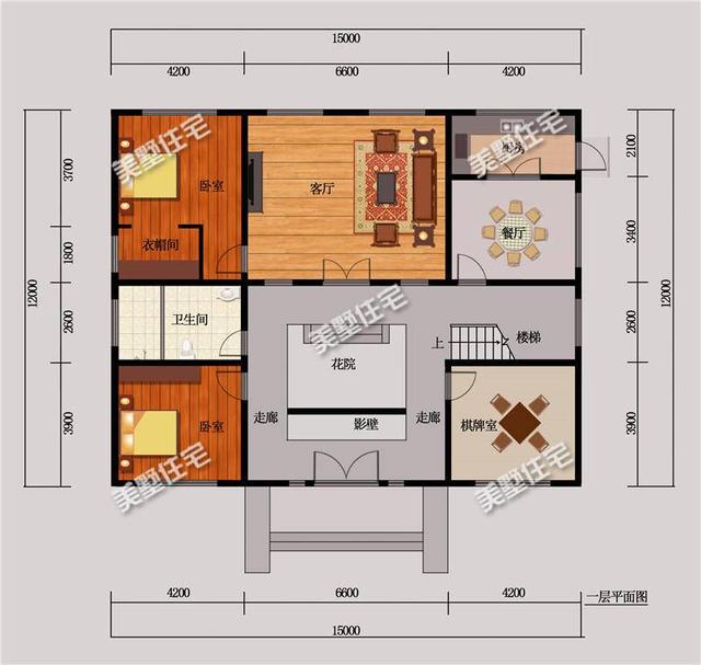 中式農(nóng)村別墅設(shè)計圖，美觀經(jīng)典又實用，喜歡的建起來！