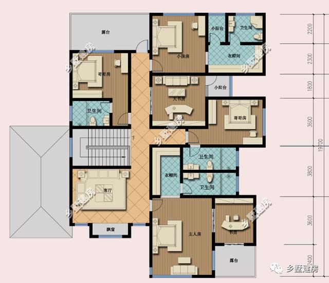 想建農村別墅，來看看這款別墅設計圖，比城里的別墅還要美！