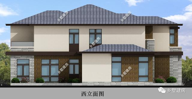 想建農村別墅，來看看這款別墅設計圖，比城里的別墅還要美！