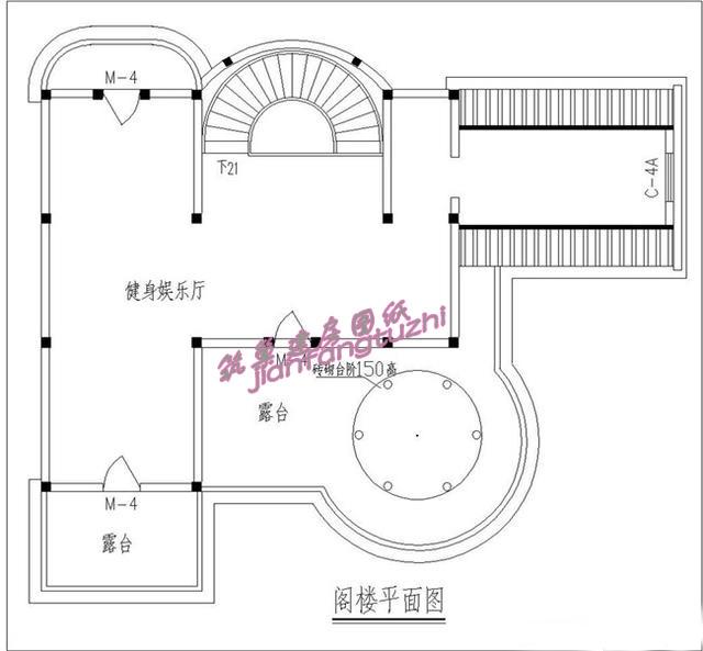 給大家推薦1款三層帶車庫(kù)，樓中樓復(fù)式別墅設(shè)計(jì)圖，實(shí)用性強(qiáng)復(fù)式宮廷風(fēng)