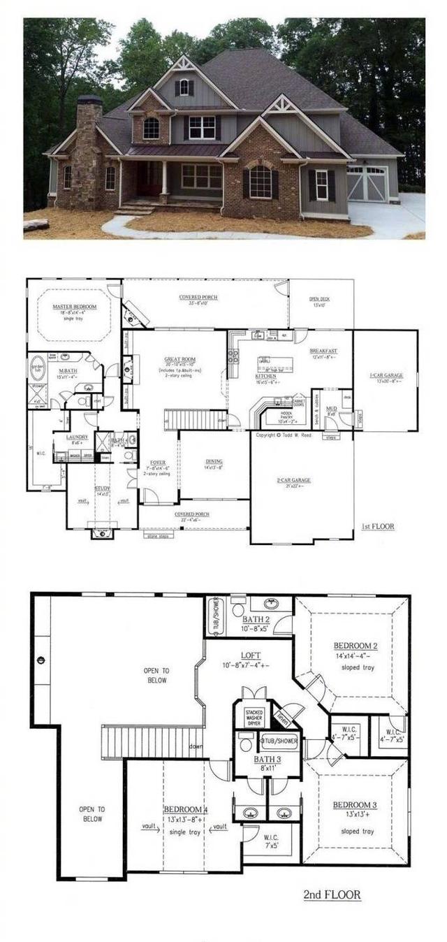 二層戶型圖+別墅設(shè)計圖，  回家自己都可以建房