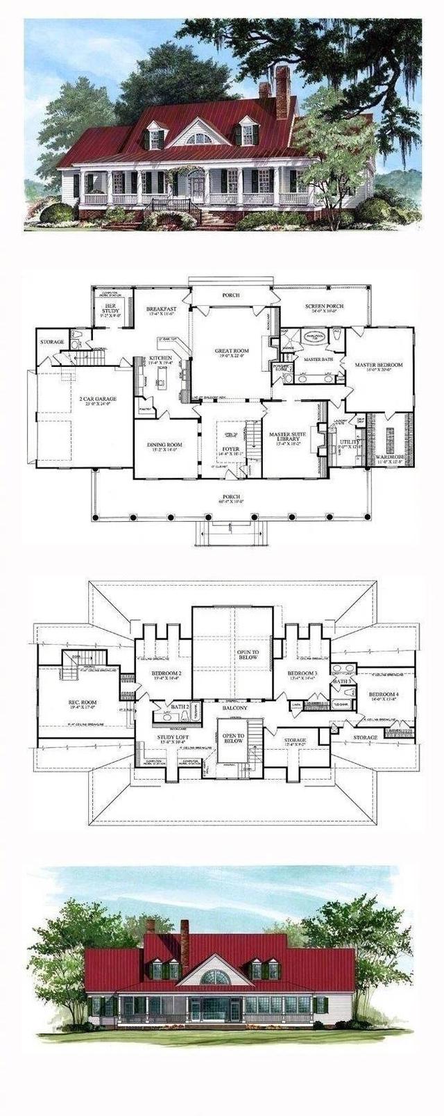 二層戶型圖+別墅設(shè)計圖，  回家自己都可以建房