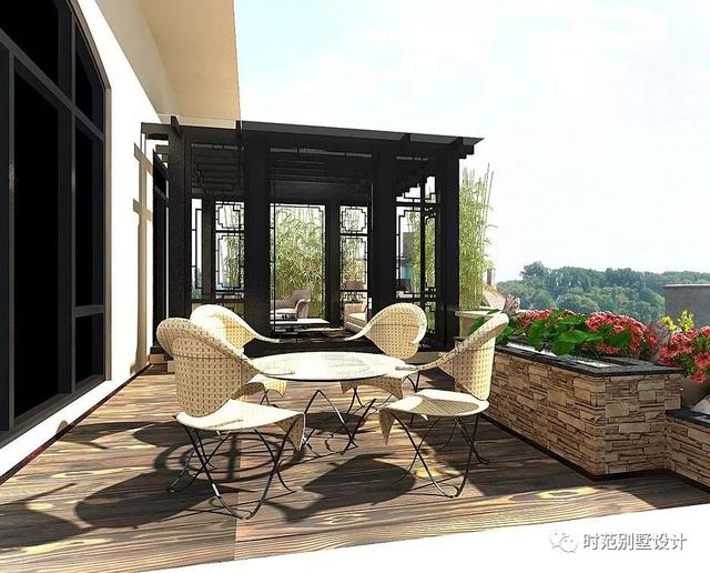 帶車庫和書房的三層復(fù)式別墅設(shè)計(jì)圖，歐式風(fēng)格適合農(nóng)村自建