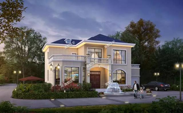 回老家之后定制設(shè)計(jì)了這款二層別墅  個(gè)性空間隨意切換