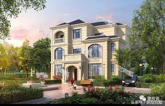 小面積也能建大氣豪華歐式別墅?。?！