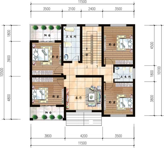 普通外觀，實(shí)用內(nèi)在的別墅設(shè)計(jì)，讓您在群房中“傲視群雄”