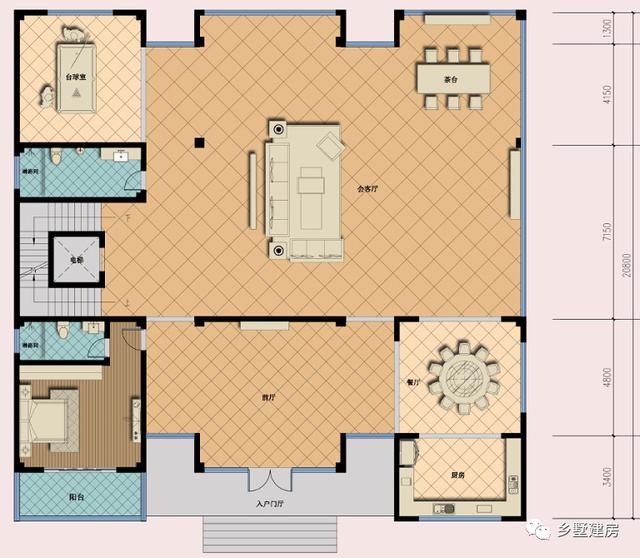 三層別墅設(shè)計(jì)圖  配電梯，內(nèi)部空間更寬敞，環(huán)境更清新 讓我們看看農(nóng)村自建房究竟有多美呢？