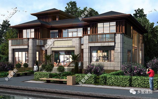 三層別墅設(shè)計(jì)圖  配電梯，內(nèi)部空間更寬敞，環(huán)境更清新 讓我們看看農(nóng)村自建房究竟有多美呢？