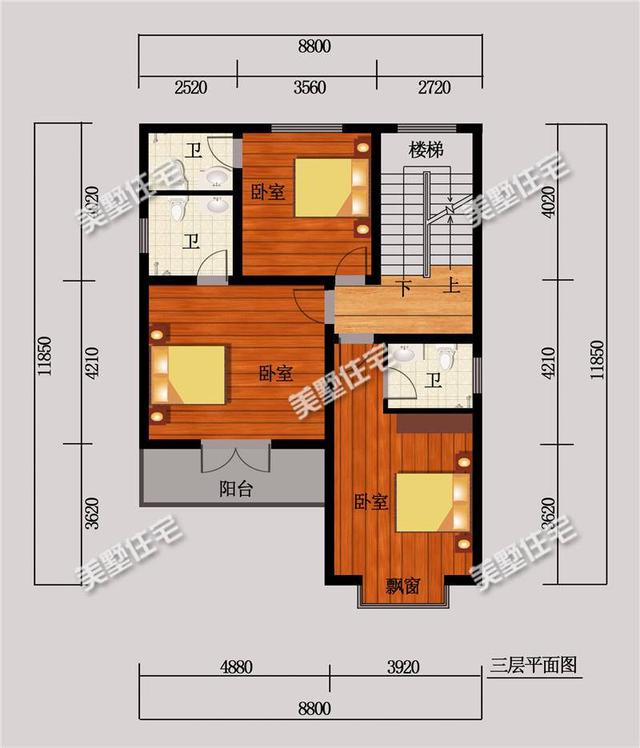 四層中式別墅，別墅雖小，功能齊全，小院+大露臺！ 是您不二選擇