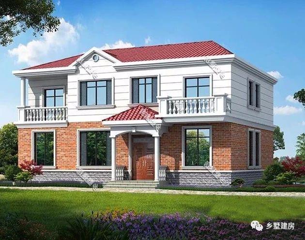 農(nóng)村二層別墅設(shè)計(jì)圖，棋牌室大陽臺(tái)閑暇時(shí)可以打牌種植花草，建上一套，與家人一起，過慢節(jié)奏的生活！