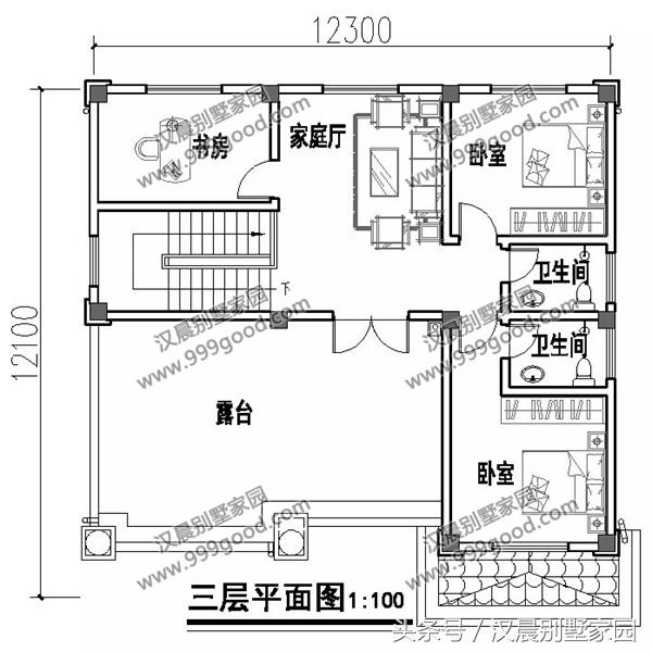豪華型經(jīng)典別墅設(shè)計(jì)圖，大氣歐式帶車庫(kù)，附實(shí)景圖