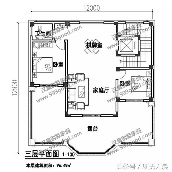 九套別墅設計圖，每套都是經典戶型，讓你一次看過癮