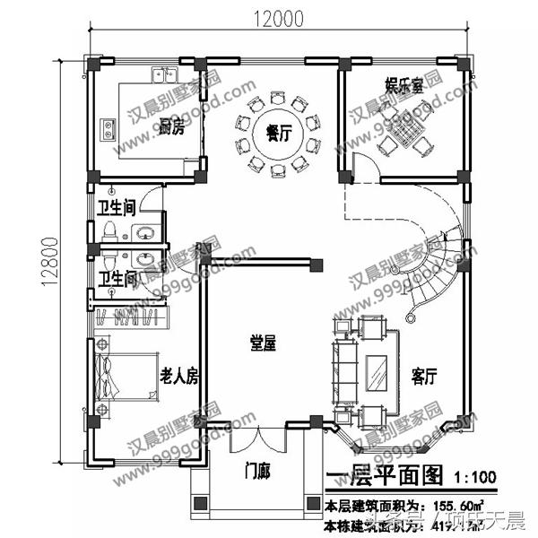 九套別墅設計圖，每套都是經典戶型，讓你一次看過癮