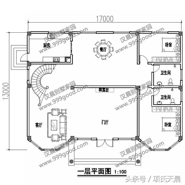 九套別墅設計圖，每套都是經典戶型，讓你一次看過癮