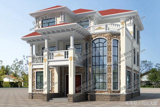 九套別墅設計圖，每套都是經典戶型，讓你一次看過癮