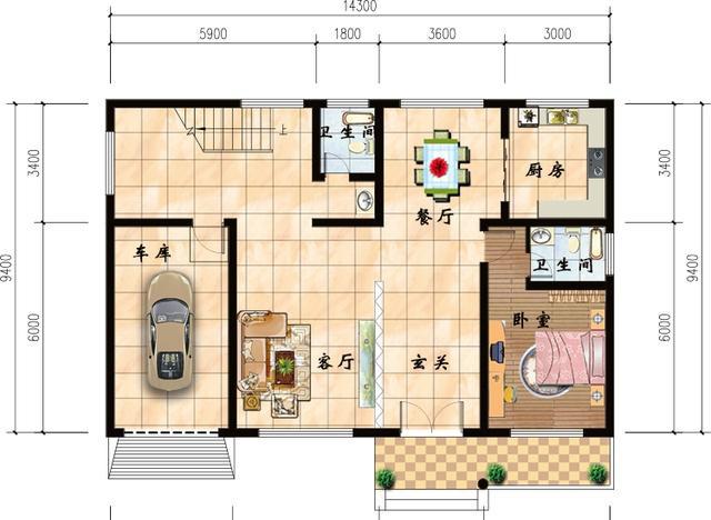二層農(nóng)村別墅設(shè)計(jì)圖，設(shè)計(jì)實(shí)用美觀，來(lái)看看你更喜歡哪一款？