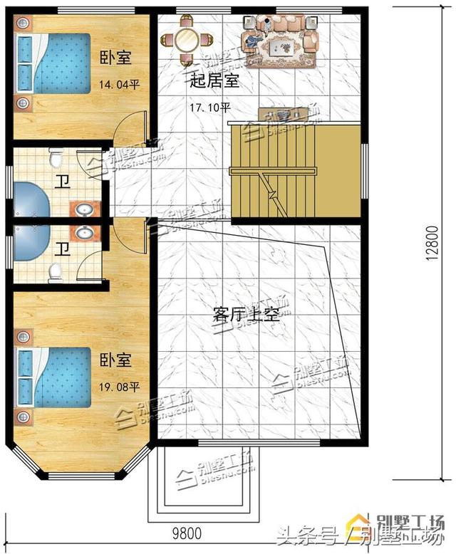 占地120平農村自建別墅設計圖，簡單易建、美觀耐看、舒適實惠