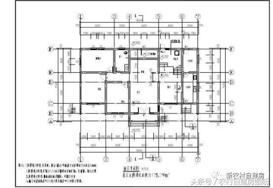 占地18×11米簡(jiǎn)樸二層別墅設(shè)計(jì)圖，帶院子，大有采菊東籬下，悠然見(jiàn)南山的閑適愜意