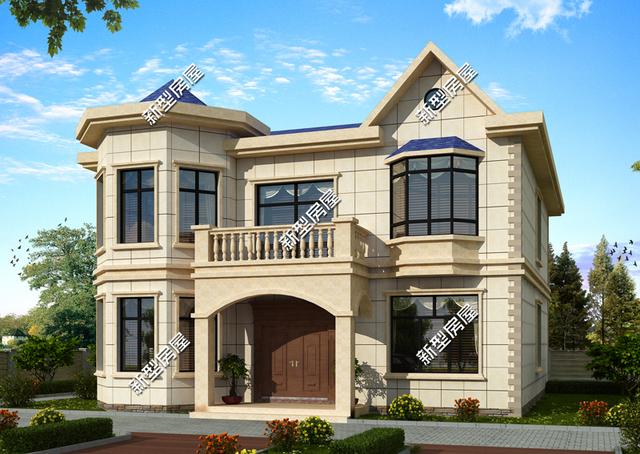 4款二層別墅設(shè)計(jì)圖，現(xiàn)在大多人都喜歡建二層別墅，經(jīng)濟(jì)又實(shí)用