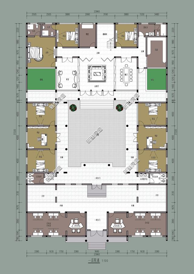 4款二層別墅設(shè)計(jì)圖，現(xiàn)在大多人都喜歡建二層別墅，經(jīng)濟(jì)又實(shí)用