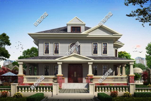 4款二層別墅設(shè)計(jì)圖，現(xiàn)在大多人都喜歡建二層別墅，經(jīng)濟(jì)又實(shí)用