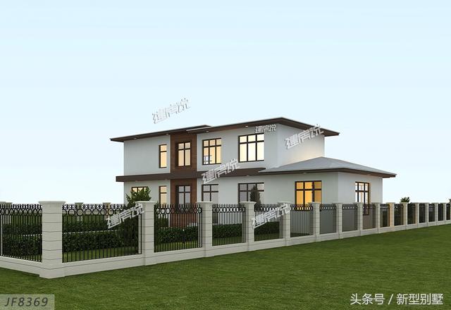 這款現(xiàn)代風(fēng)別墅設(shè)計圖火了，占地面積167平方，人人看了都想建