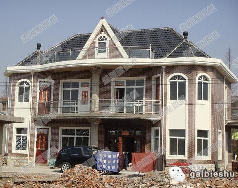 2款歐式二層農(nóng)村別墅戶型設計施工效果圖，簡單易建，美觀時尚