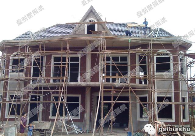 2款歐式二層農(nóng)村別墅戶型設計施工效果圖，簡單易建，美觀時尚