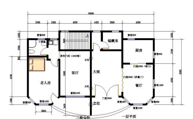 2款歐式二層農(nóng)村別墅戶型設計施工效果圖，簡單易建，美觀時尚