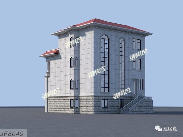 帶露天泳池和地下車庫的別墅設(shè)計圖，開啟精彩豐富生活