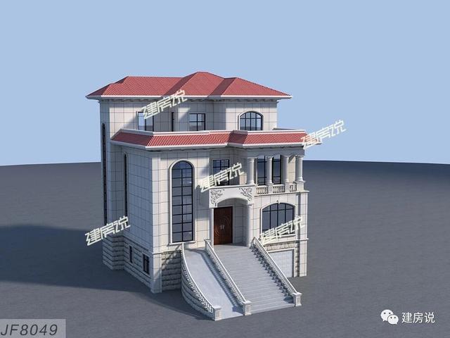 帶露天泳池和地下車庫的別墅設(shè)計圖，開啟精彩豐富生活