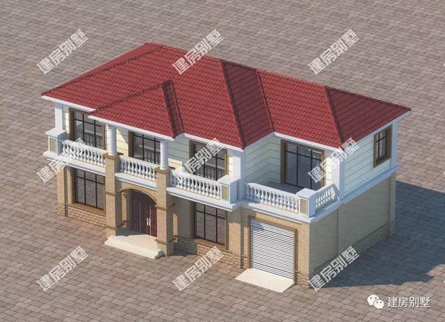 2款帶車庫的農(nóng)村自建房設計圖，都是很受歡迎的戶型