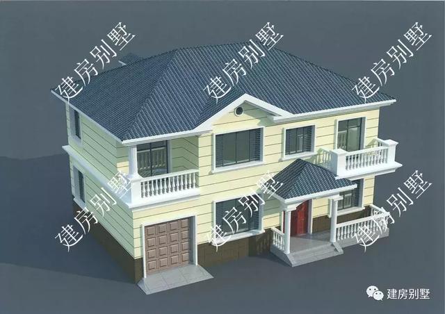 2款帶車庫的農(nóng)村自建房設計圖，都是很受歡迎的戶型