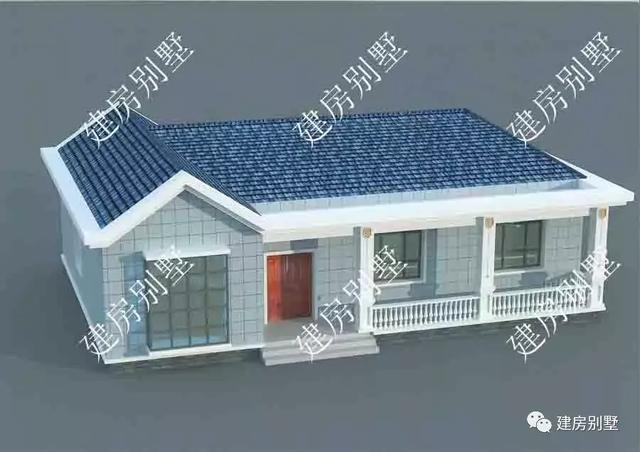 農(nóng)村一層農(nóng)村自建房設(shè)計(jì)圖，主體造價(jià)十幾萬，總有一款適合建給父母住的