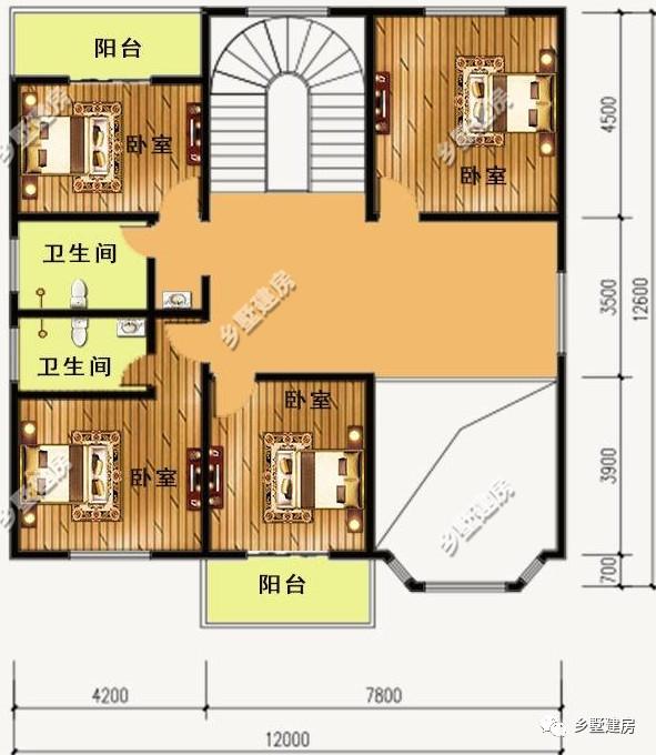 兩款優(yōu)秀的農村別墅設計圖，喜歡就建起來