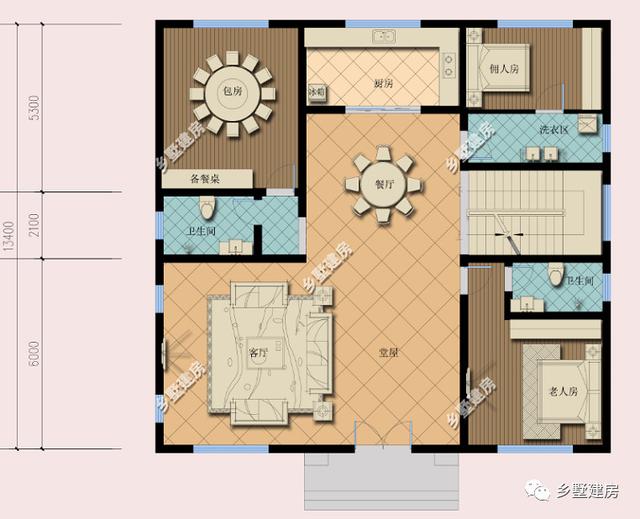 古色古香的三層中式別墅設(shè)計圖，農(nóng)村自建房的最佳選擇！