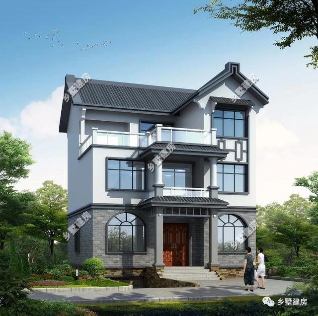 2款別墅設(shè)計圖，一款二層，一款三層，看你喜歡哪一款