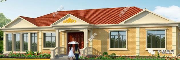 來看看這四款一層別墅設計圖，可以建給父母當養(yǎng)老房