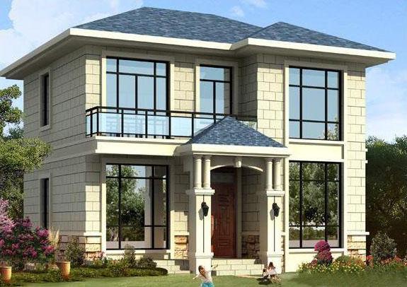 推薦兩款框架結構的小戶型別墅設計，值得一看