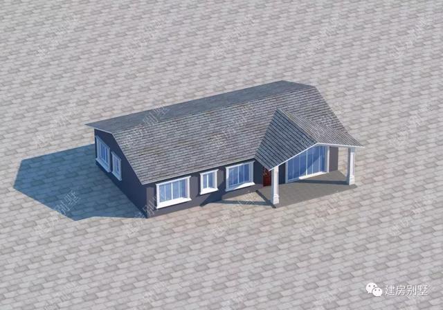 造價(jià)極其經(jīng)濟(jì)的兩款一層別墅設(shè)計(jì)圖，給爸媽送禮物，沒有比這更合適的了