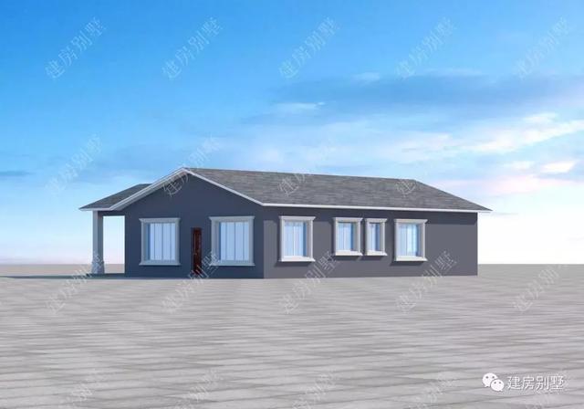 造價(jià)極其經(jīng)濟(jì)的兩款一層別墅設(shè)計(jì)圖，給爸媽送禮物，沒有比這更合適的了